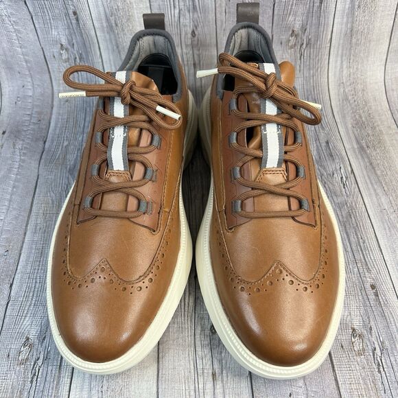 Cole Haan Zerogrand Work from Anywhere Oxford, Wingtip British Tan Men’s 9.5 W - Picture 7 of 11
